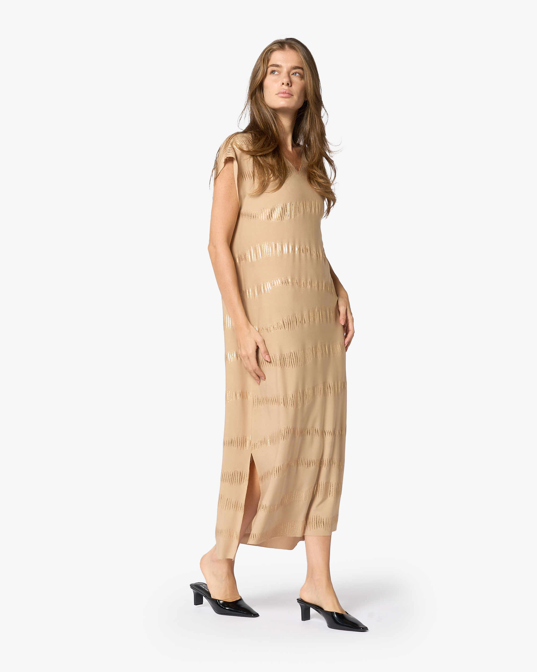 Texture Dess Design Shell Design Textured Dress | SHELL